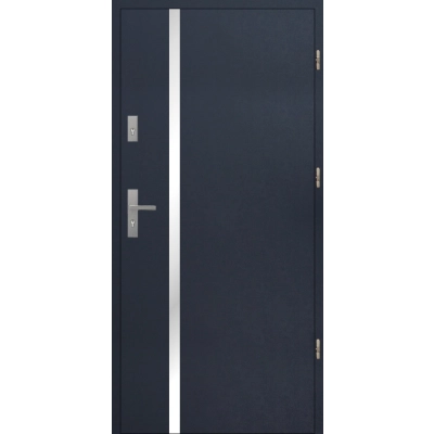 Drzwi A21 INOX Antracyt 55 mm